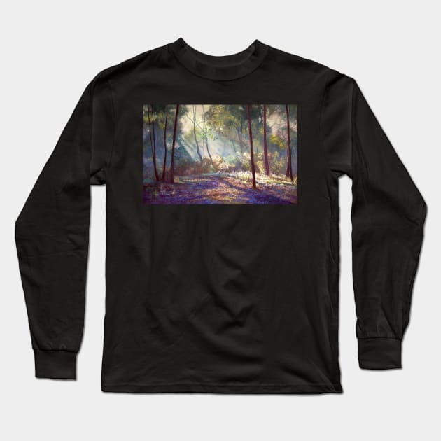 'Winter Sun' Long Sleeve T-Shirt by Lyndarob